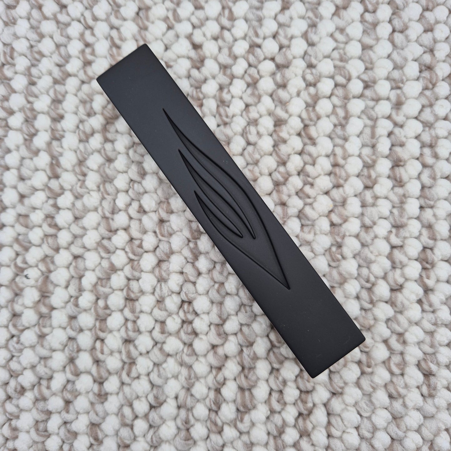 Black Concrete Polymer Mezuzah