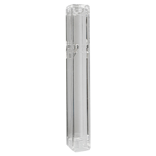 Clear Simple Transparent 5" Mezuzah