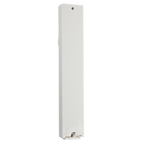 5" Big S Plastic White Bricks Mezuzah