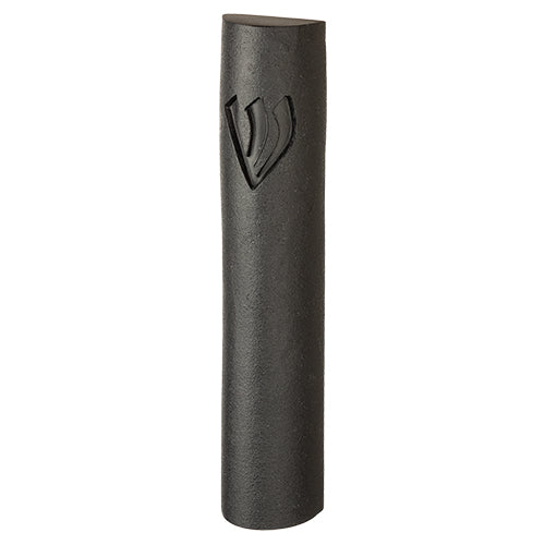 Concrete Polymer Black Mezuzah