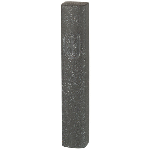 Black Sparkling Concrete Polymer Mezuzah