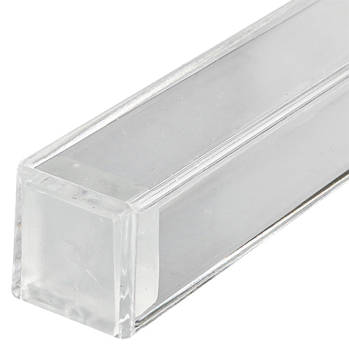 Clear Transparent 5" Mezuzah Big S