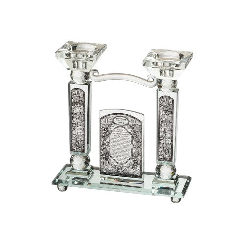 Elegant Crystal Candlesticks