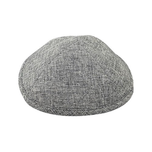 Woven Grey Kippah