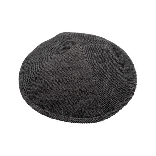 Grey Corduroy Kippah