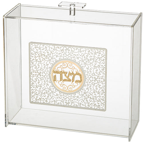 Glitter Clear Matza Box