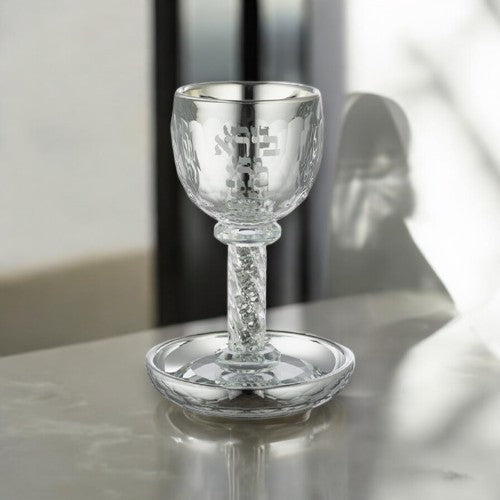 Crystal Kiddush Cup