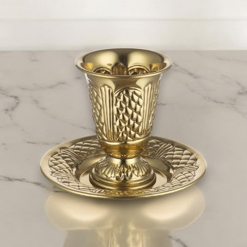 Gold Plated Kiddush Cup