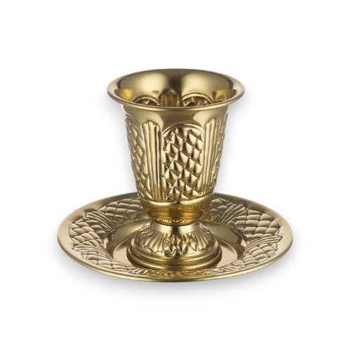 Gold Plated Kiddush Cup