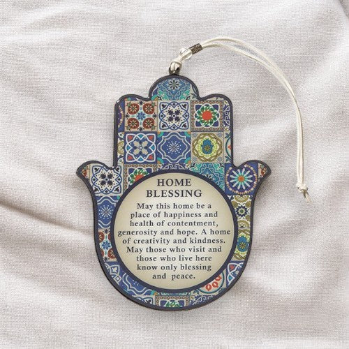 Epoxy Hamsa with "Mosaic" Decoration