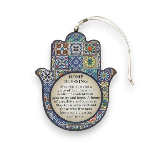 Epoxy Hamsa with "Mosaic" Decoration