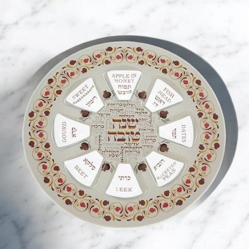 Glass Blessing Plate