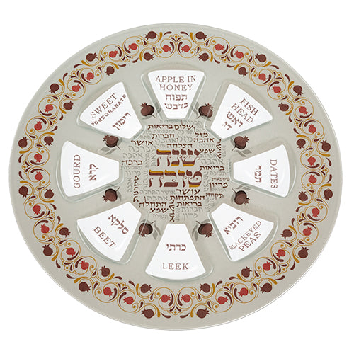 Glass Blessing Plate