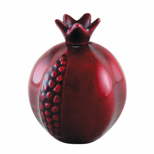 Aluminum Enamel Red Pomegranate Decoration For Rosh Hashanah Table