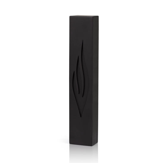 Black Concrete Polymer Mezuzah