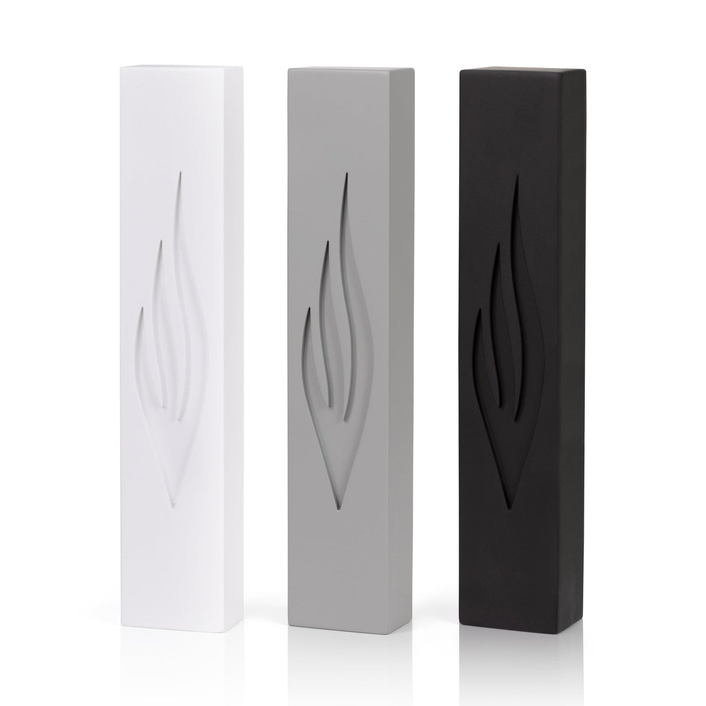 Black Concrete Polymer Mezuzah