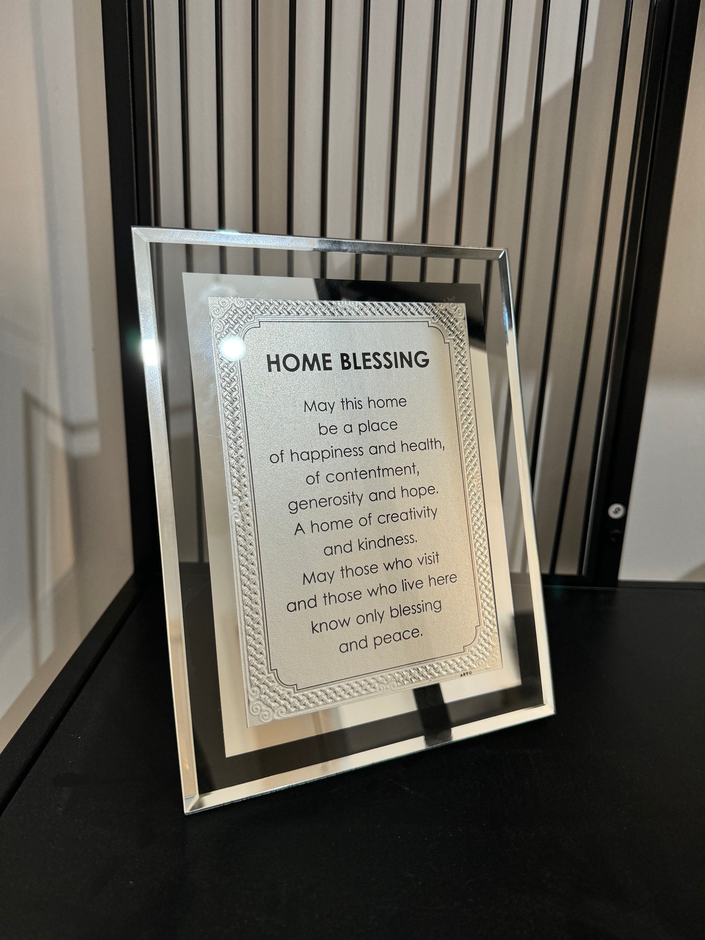 Glass Home Blessing