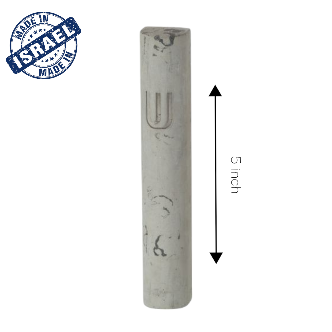 Light Grey Concrete Mezuzah