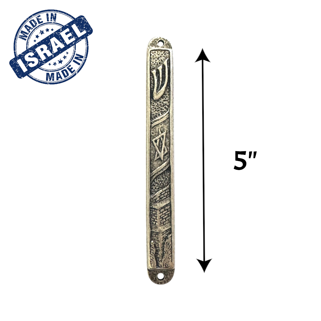 Made in Israel Handmade 5" Mezuzah