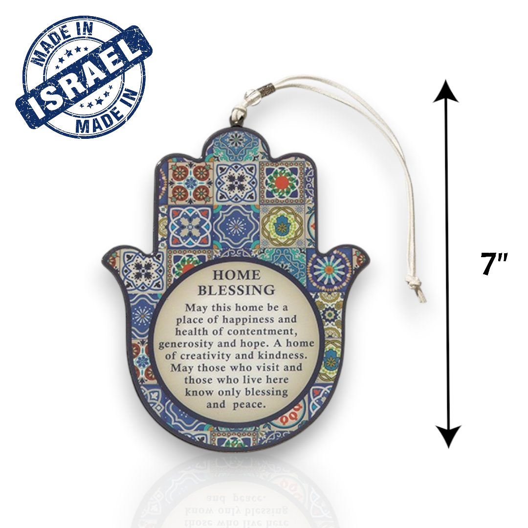 Epoxy Hamsa with "Mosaic" Decoration