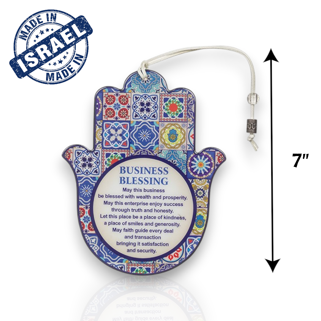 Business Jewish Blessing Hamsa