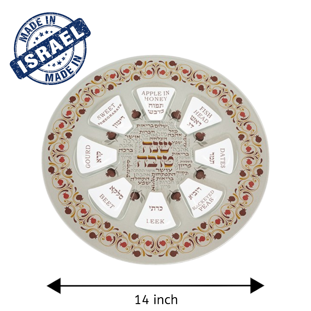 Glass Blessing Plate