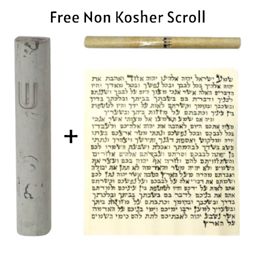 Light Grey Concrete Mezuzah